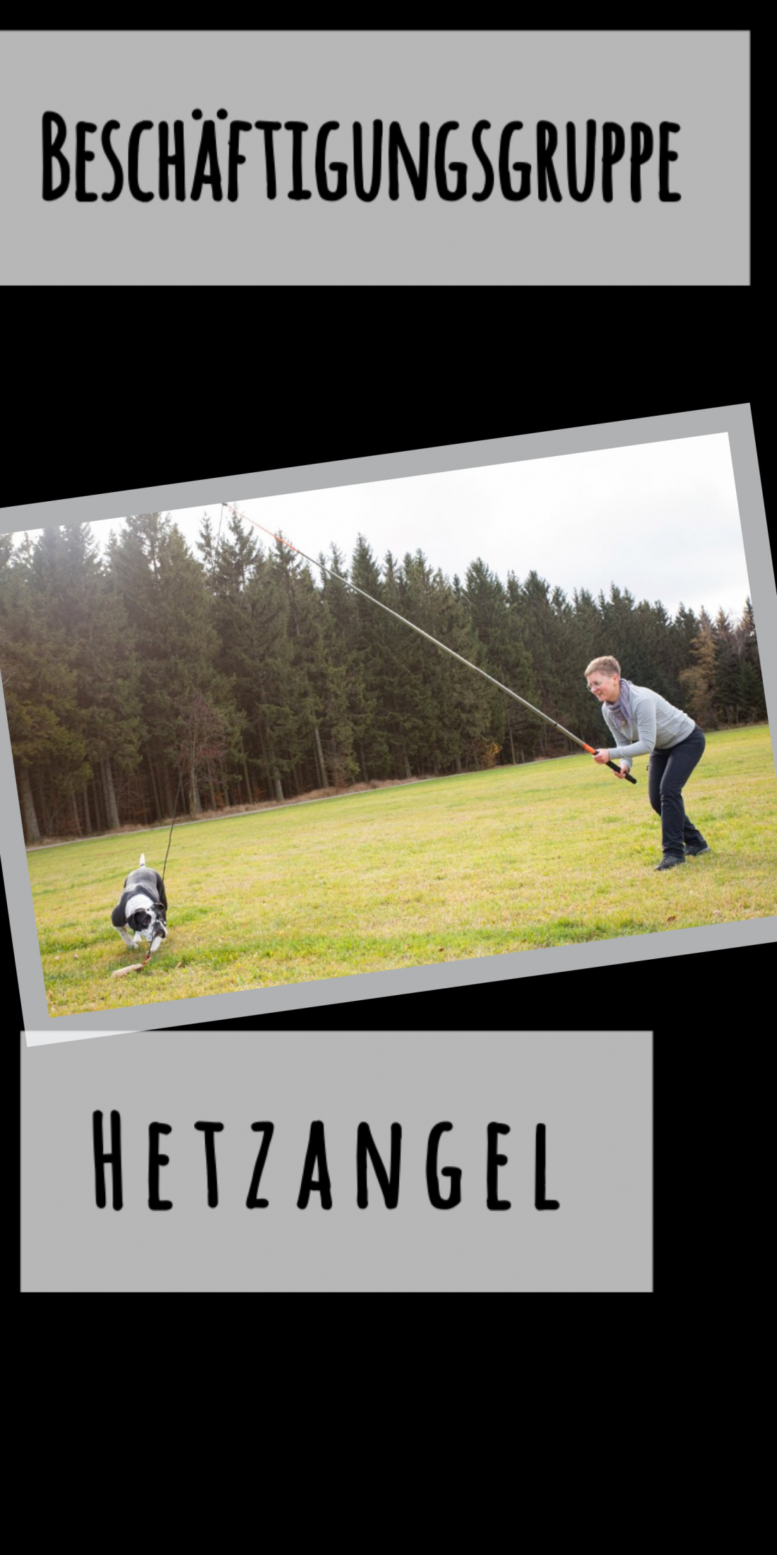 Beschäftigung - Hetzangel